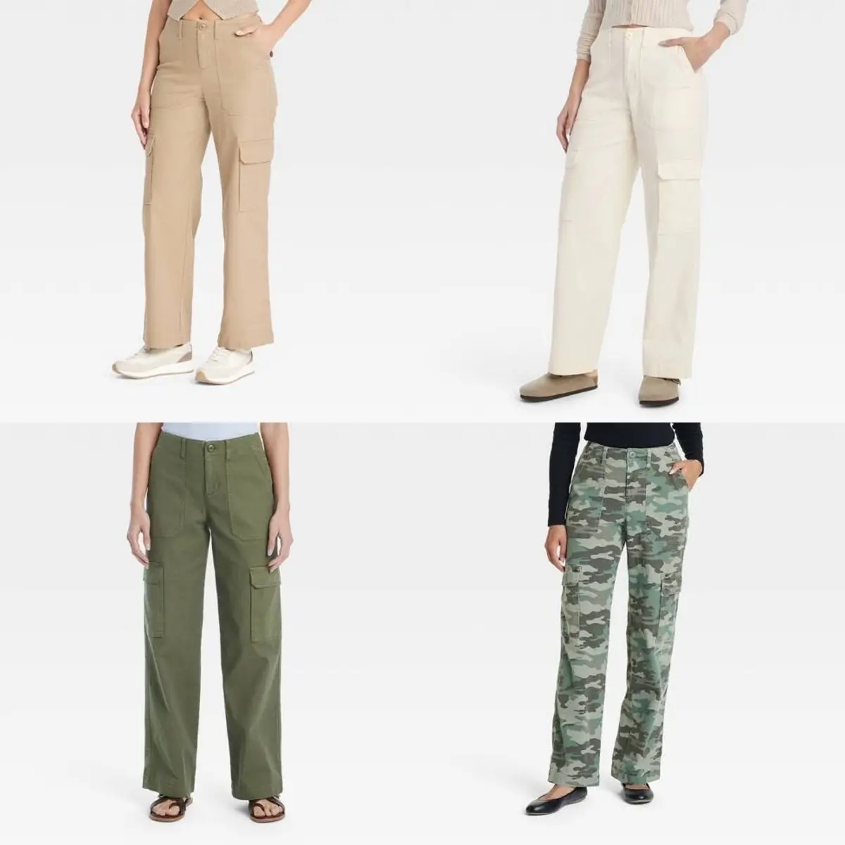 UT Celana Cargo Chinos wanita/celana wanita
