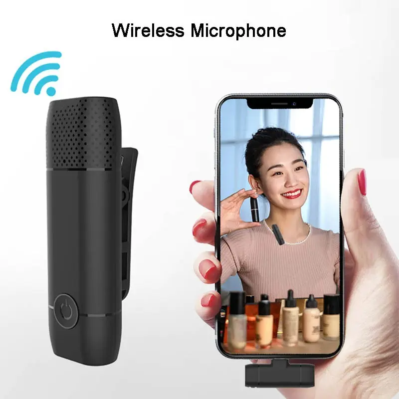 Microphone Wireless Lavalier FOR ANDROID IOS 5