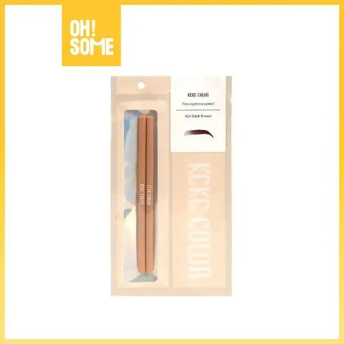 OHSOME - KCKC COLOR Fine Eyebrow Pencil - 02 Dark Brown 0.2g