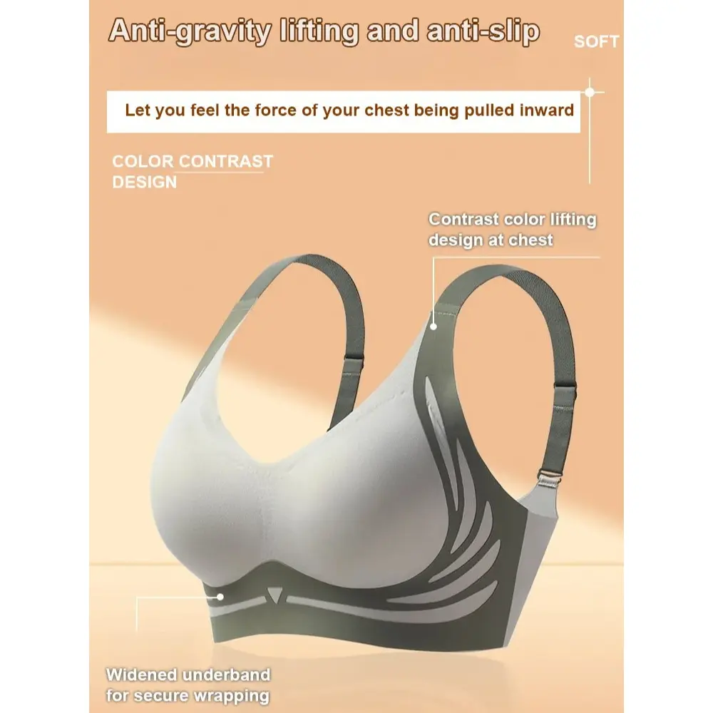 Veimia--Small heart support bra for women Lingerie Lady