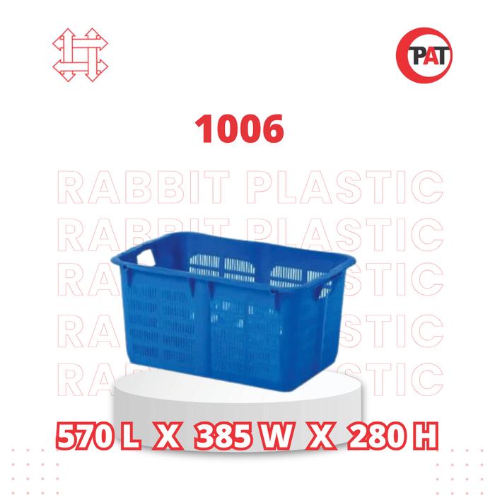 Gambar Rabbit Container Plastik Berlubang 1006 (Tanpa gagang) dari Putra Alam Teknologi Kab. Bekasi Tokopedia
