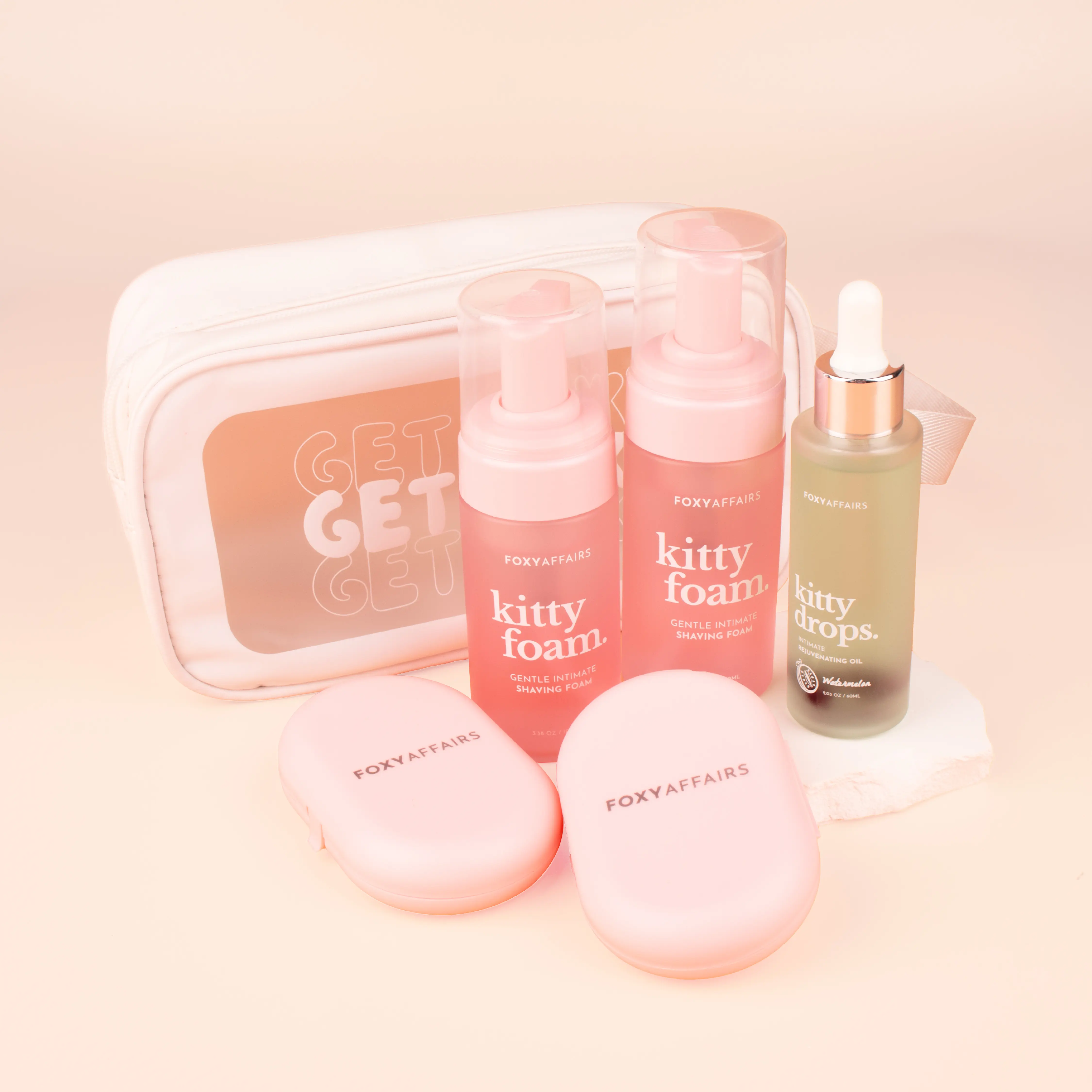 FOXY AFFAIRS - INTIMATE SHAVING ROUTINE KIT