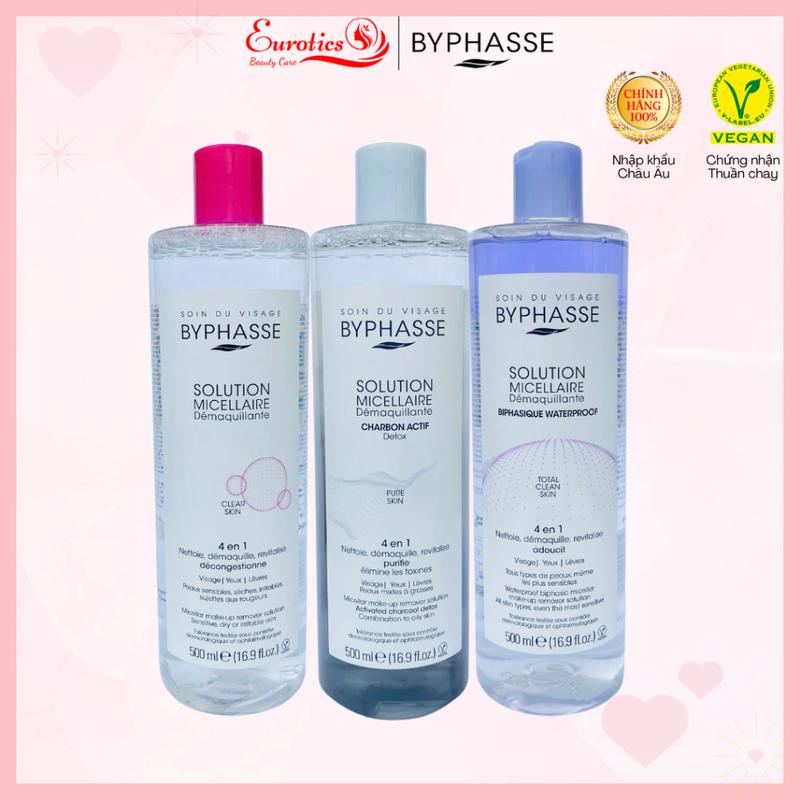 Nước Tẩy Trang BYPHASSE Micellar Chính hãng Nhập khẩu Châu Âu Sạch sâu Dưỡng ẩm…