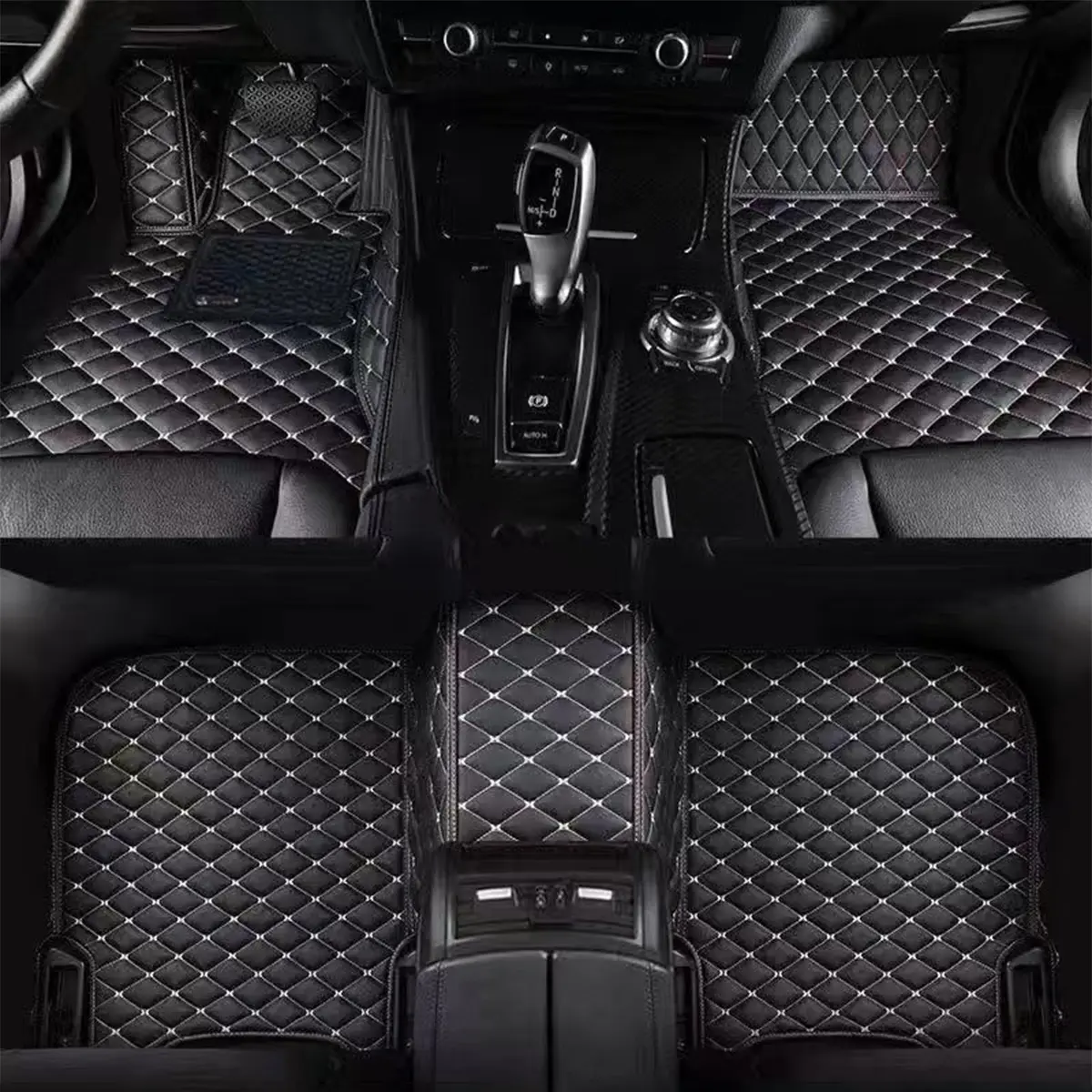 Karpet Mobil Kulit 5pcs Universal Waterproof Premium Car