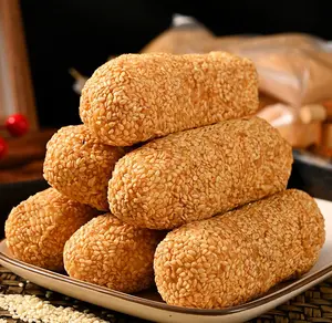 Bola Wijen Jajanan Viral, Kue Wijen Tradisional Tekstur Renyah, Halal Indonesia Pilihan Camilan Keluarga