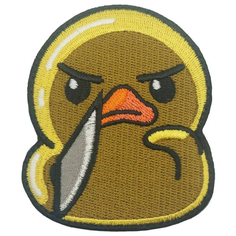 Animal Morale Patches, average size 6cm x 7cm, 100% Embroidery, with rough hook side velcro backing, Tactical Badges