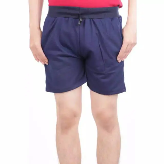 Celana Boxer polos katun Babyterry celana pendek celana santai Celana Tidur 4