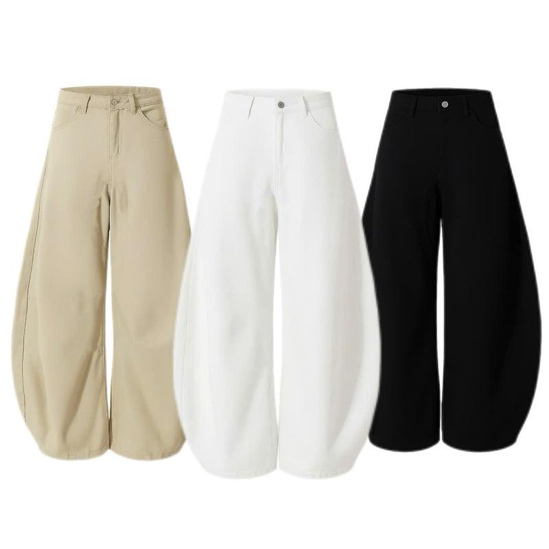 AB HOUSE - Quần Kaki jeans ống cong form rộng MOREN thời trang nam nữ