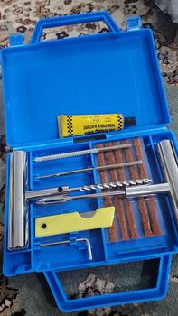 Product Review of [Ready Stock] Car Motorcycle Tire Tyre Repair Tool Puncture Patching Self Vulcanizing Tubeless Seal Strip Repair String Cacing Tayar from S**i 0