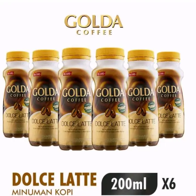 Golda Coffee kopi siap minum 200ml x6 0