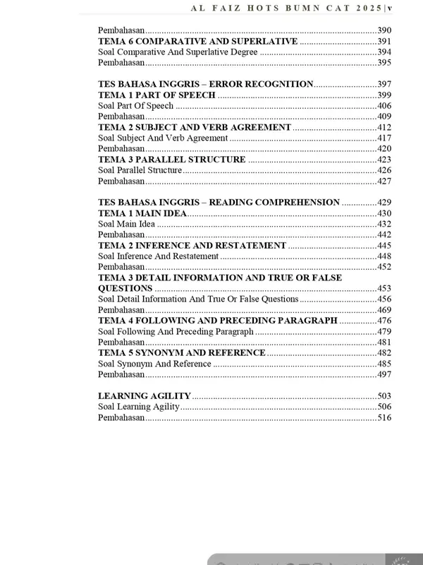 Buku AL FAIZ BUMN CAT 2025 4