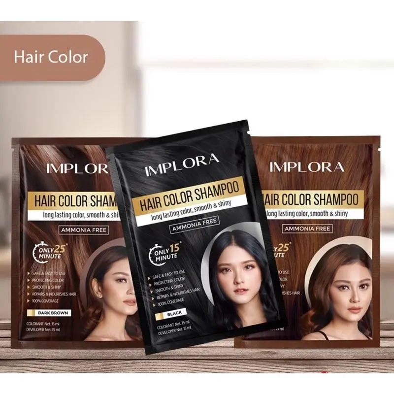 IMPLORA Hair Color Shampoo 15ml