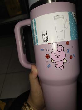 Product Review of Goto [COD] K-Joy X BT21 Tumbler Tahan Dingin Panas Botol Tempat Minum Aesthetic 1.2L from I**🌸 1
