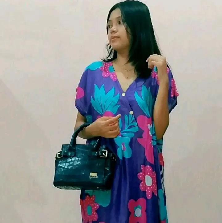 100RB DPT 4PCS PAKET HEMAR DASTER KIMONO VIRAL TERBARU Wanita Baju Panjang Dress Tidur Rayon Dewasa 2