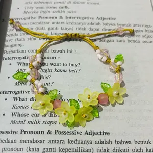 Fairy Bracelet Gelang Manik Serut Unggul dengan Desain Unik dan Menarik untuk Berbagai Kesempatan request warna