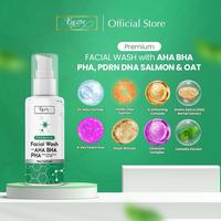 Gambar [KHUSUS OWNER] 2PCS Byzoe Gentle Cleanser Facial Wash with AHA BHA PHA for Sensitive, Acne Prone Normal Skin Membersihkan  Mencerahkan Wajah dengan Propolis Mugwort dari Byzoe Kab. Jember 3 Tokopedia