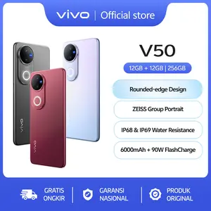 vivo V50 5G (12/256) Rounded-edge Design, ZEISS Group Potrait, 6000mAh Battery+90W Flashcharge, IP68+IP69, vivo AI