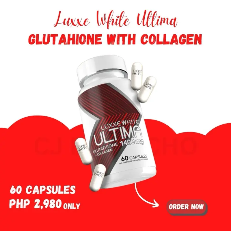 Luxxe White Ultima Enhanced type Glutathione Supplement Luxxe White Ultima Enhanced type Glutathione Supplement