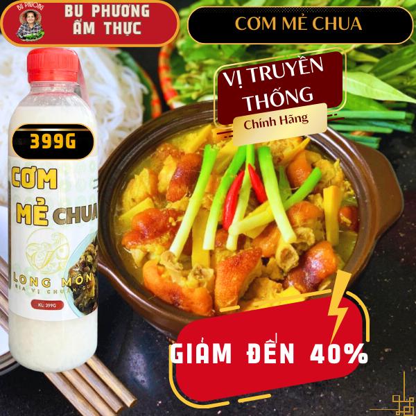 Chai Cơm Mẻ Chua Bu Phương Gia Vị Nấu Giả Cầy, Lẩu Chua, Nấu Chuối Ốc, Canh Chua, Bún Riêu 399G