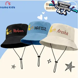 TOPI BUCKET NAMA ANAK TOPI BUCKET GOOD LUCKY TOPI BUCKET ANAK JERAPAH BORDIR NAMA BAYI LUCU TOPI NAMA FREE NAMA TOPI LUCU Fashion