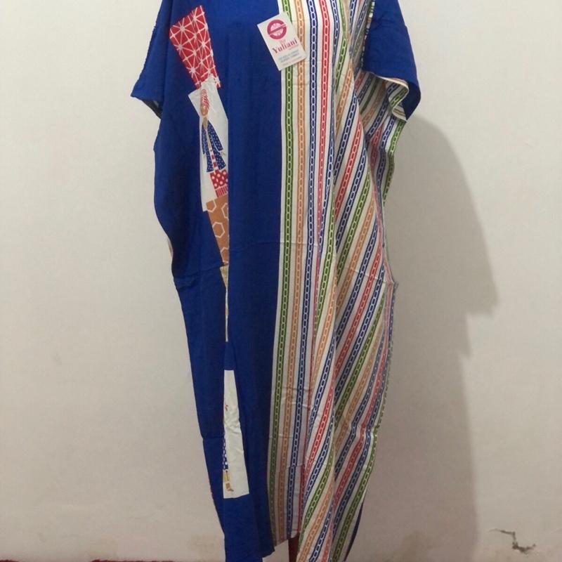 DASTER BATIK IKA YULIANI | DASTER KELELAWAR | DASTER LOWO | DASTER KALONG | DASTER JUMBO MOTIF TEJO RANTAI BAHAN RAYON TEBAL DAN HALUS 2