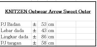 Product Introduction of KNITZEN Outwear Arrow Sweet Outer | Rajut Cardigan Wanita Trendy Murah 0