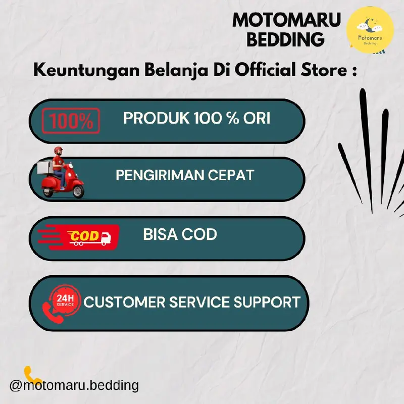 Motomaru - Bed Cover Full Set + Sprei 180cm x 200cm - TINGGI 30 CM - MOTIF CRAYOLA 2