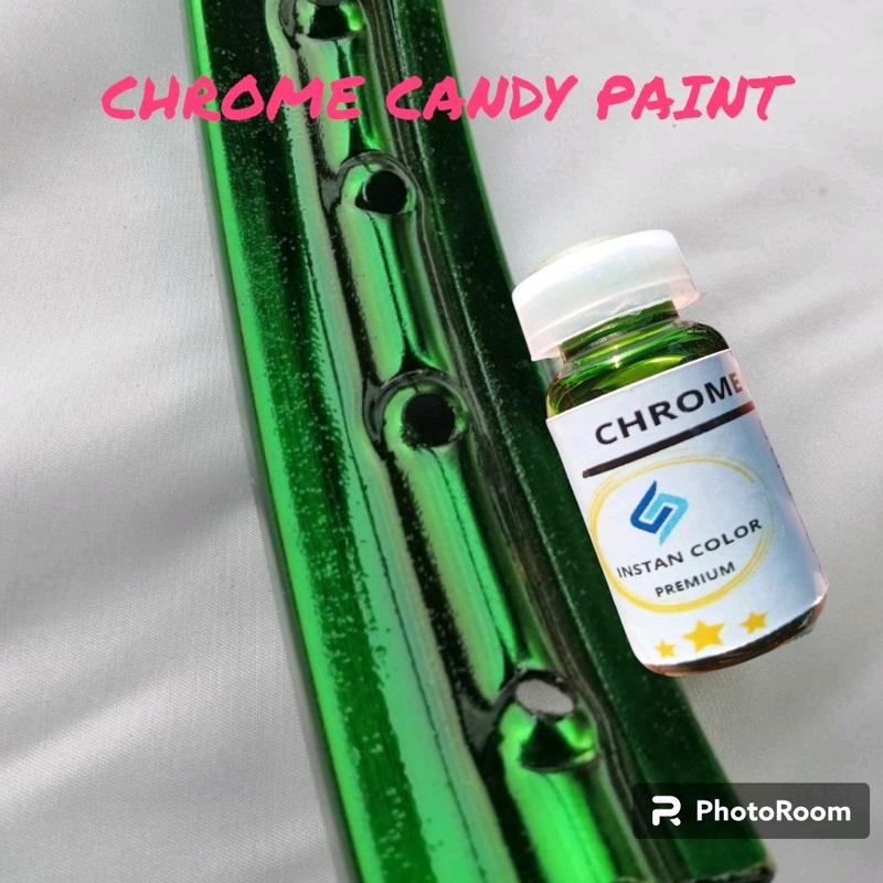 Crome candy cat / pewarna logam Velg Motor Mobil 1