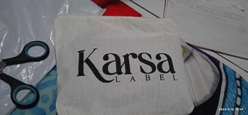 Product Review of Karsalabel Nara Pashmina Oval Kaos Rayon from c**🐰 1