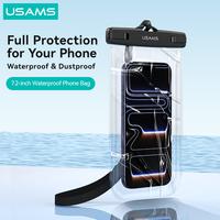 Gambar USAMS YD016 Waterproof Bag Phone Case 7.2Inch - YD016 Putih dari USAMS ID Official Kota Tangerang 1 Tokopedia