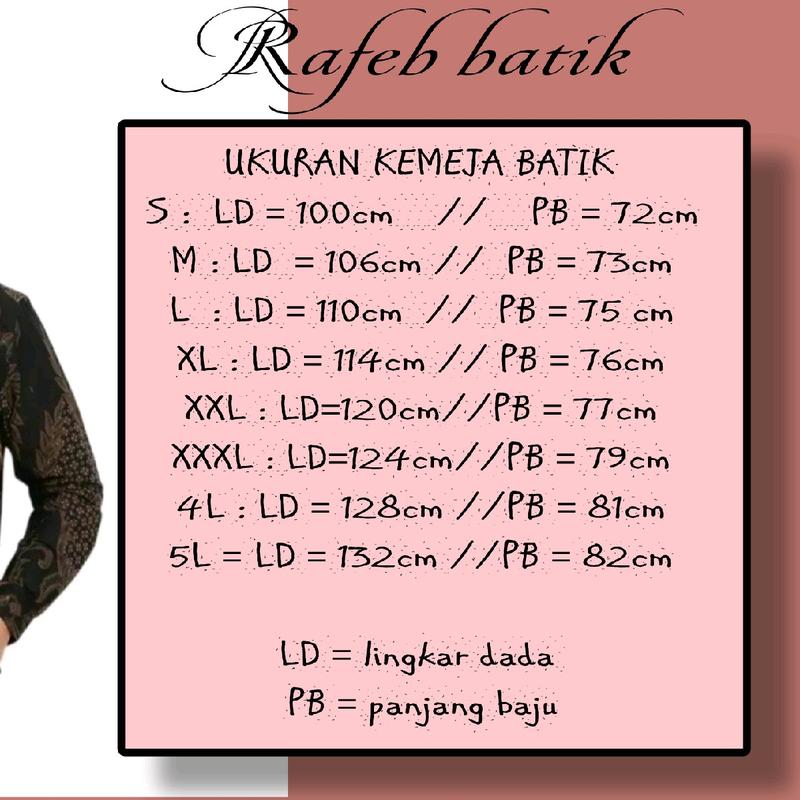 Hem batik pria lengan pendek di lapisi furing 3
