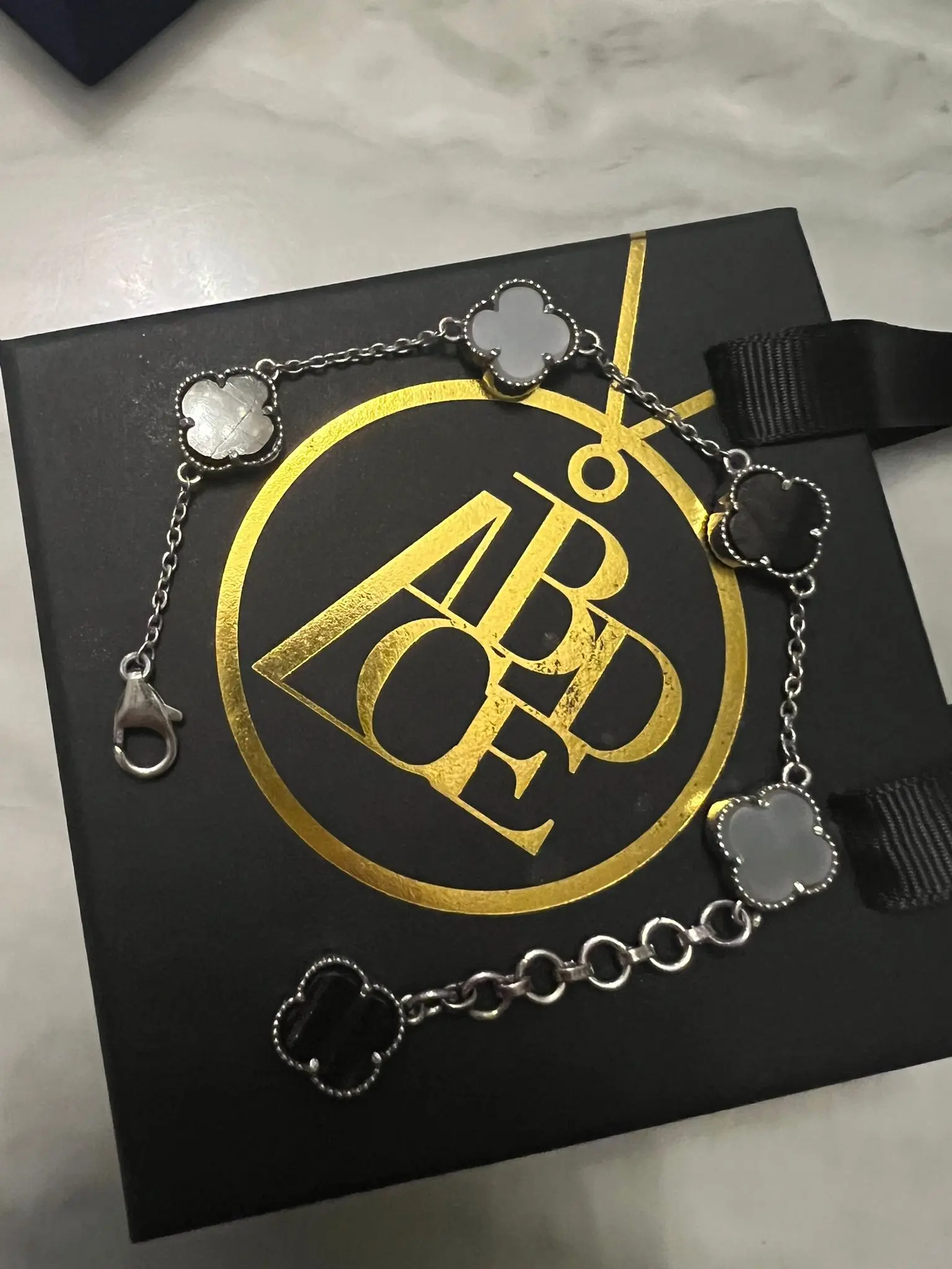 ABCDE - HYPERTHENE MOONSTONE BRACELET ( PRE ORDER )