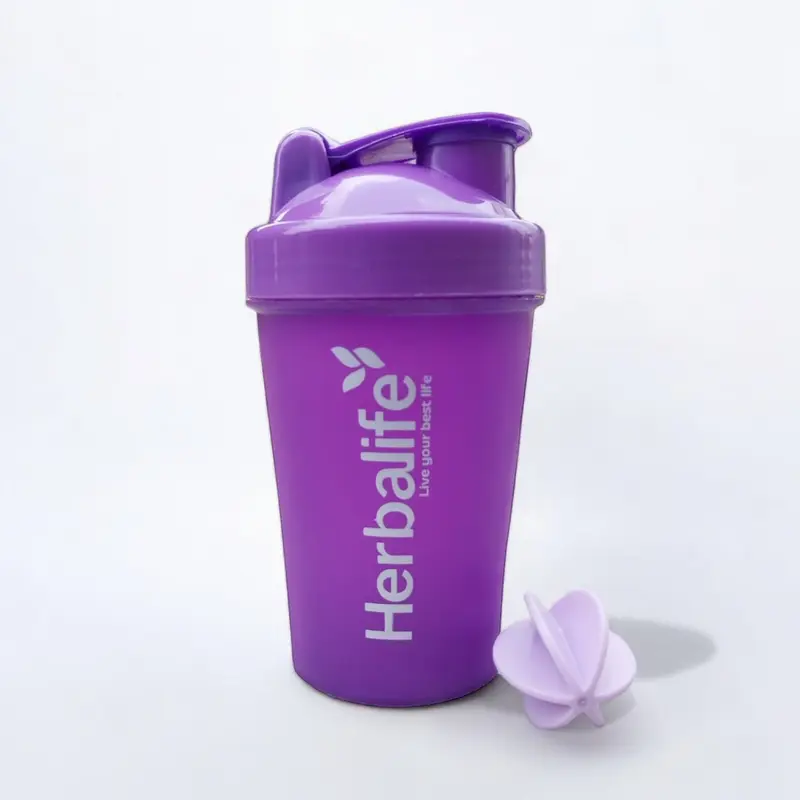 Shaker HLF 400Ml ada bola pengaduk | Mini shaker Botol Minuman 2