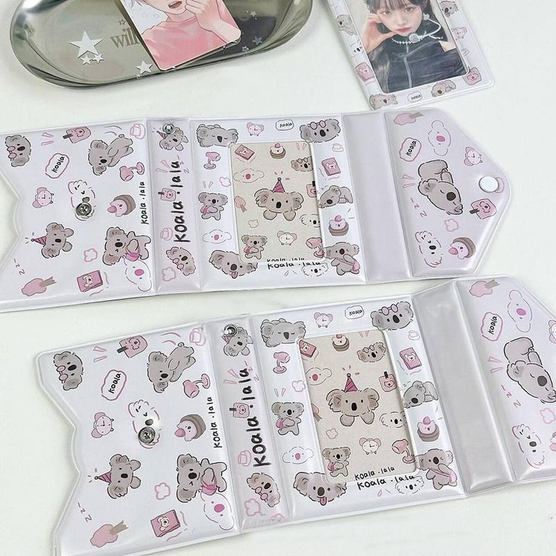 Album Ảnh 3 Inch, Mới, Dung Lượng Thẻ 32 Chiếc, Chất Liệu PU, Thích Hợp Cho Người Sưu Tập Thẻ Thần Tượng, Đóng Gáy Lá Rời 4