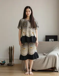 Setelan Wanita NADIN – Busui Friendly Sleting | Rayon Premium | Rample Elegan