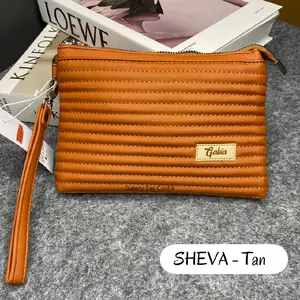 GALERY TAS CANTIK - SHEVA-DOMPET by GABIA Polos Setrip Wanita dompet wadah hp dan uang