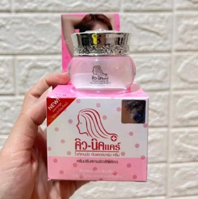 Q-NIC CARE UNDERARM CREAM 20GR/KRIM PENCERAH & PENGHALUS KETIAK 0