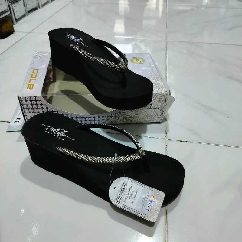 WEDGES ANDO MODEL JOICE 02 BLINK TERBARU!! MEWAH DAN ELEGAN 4