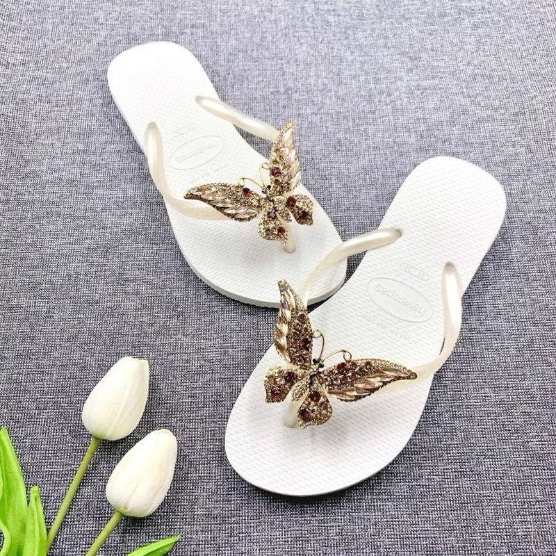 DÉP NỮ SLIM TRƠN GẮN BƯỚM CHÚA NHÀ THIÊN TRANG . CAO SU . NGOÀI TRỜI . ĐI BIỄN . DẠO PHỐ . ĐI DẠO