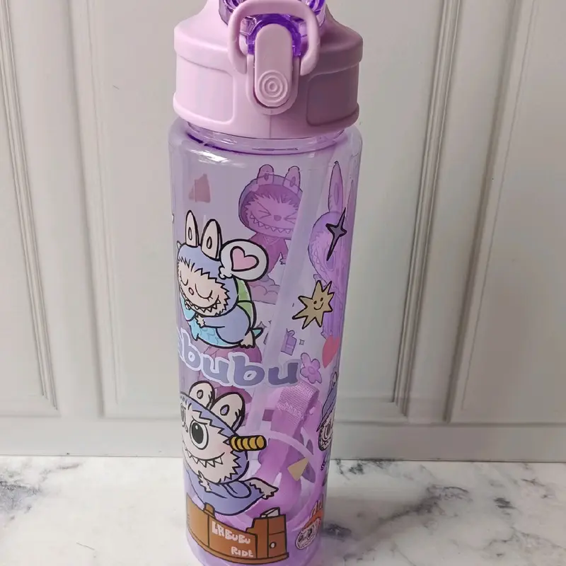 Botol Labubu viral / Botol sanrio 900ml /Botol karakter labubu 5