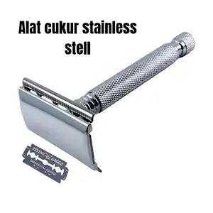 ALAT CUKUR KUMIS & JENGGOT STAINLESS STEEL  TAJAM DAN AWET