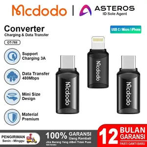 Converter Type C to iPhone, iPhone to Type C, Micro to Type C Charging