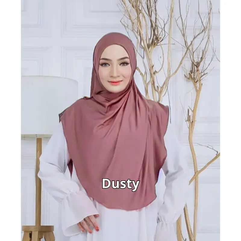 Mels Hijab - Instant Jiso Falerina (Jilbab Simple Non Pad) Kerudung Jersey Super Kekinian 3