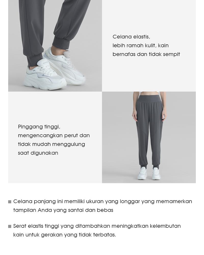 Product Introduction of Reytorrm Celana Jogger Pants wanita Longgar Training Sport.(CK052) 3