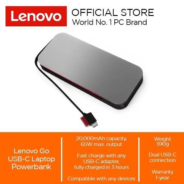 Promo Lenovo Go USB-C Laptop Power Bank (20000 mAh) Cicil 0% 3x