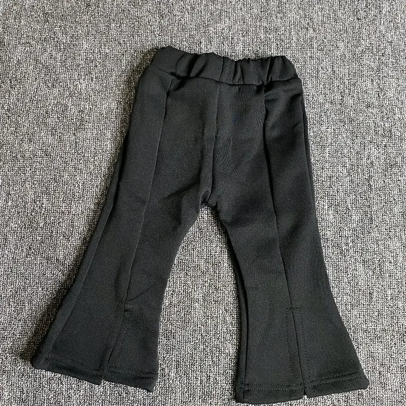 Celana Legging Cutbray Anak Perempuan BELAH DEPAN Bahan Scuba Polos Korean Fashion Model Terbaru - Ukuran S - Ukuran M - Ukuran L 6