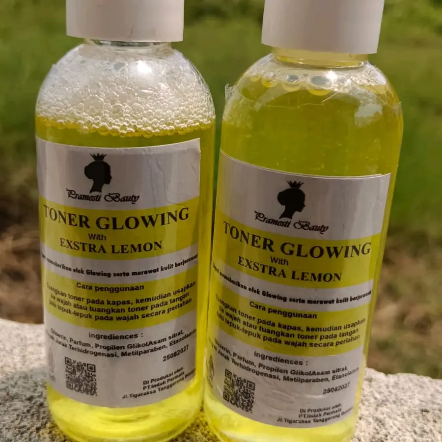 TONER LEMON/TONER GLOWING/TONER PENCERAH WAJAH Essence Aging Mencerahkan Perawatan Pelembab