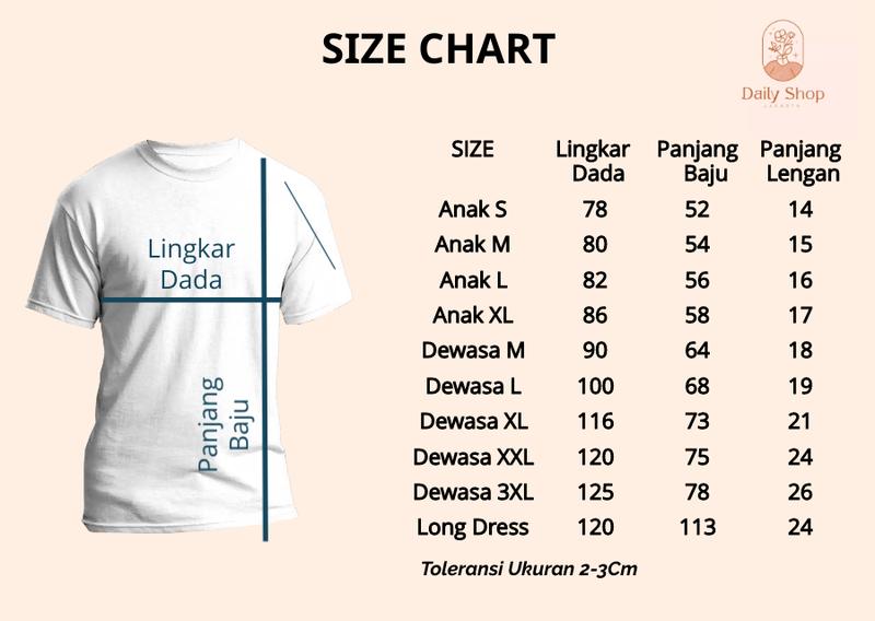 Product Introduction of Kaos Cewek Cowok Keluarga Ayah Anak Ibu Emon Collection Bahan Katun Lengan Pendek combed baju T-shirt Dewasa Merah Top Wanita Panjang Distro 0
