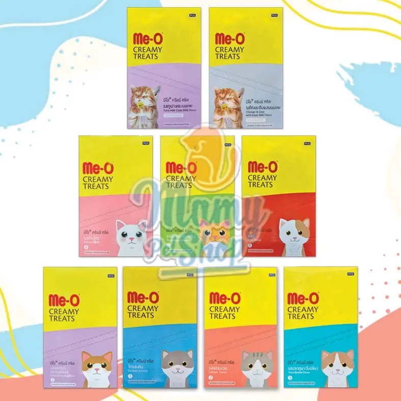 MEO CREAMY 1 KOTAK ISI 4 X 12 SNACK KUCING 0