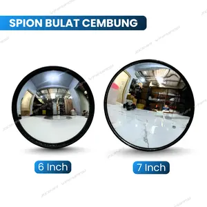 Kaca Spion Bulat Cembung Diameter 14,5cm Universal untuk truk mobil bus